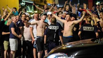 La FA condena los incidentes de los 'hooligans' en Marsella