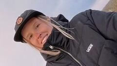 Zoe Argerich, instructora de esquí