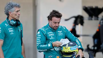 Fernando Alonso (Aston Martin). Hermanos Rodr¨ªguez, M¨¦xico. F1 2023.