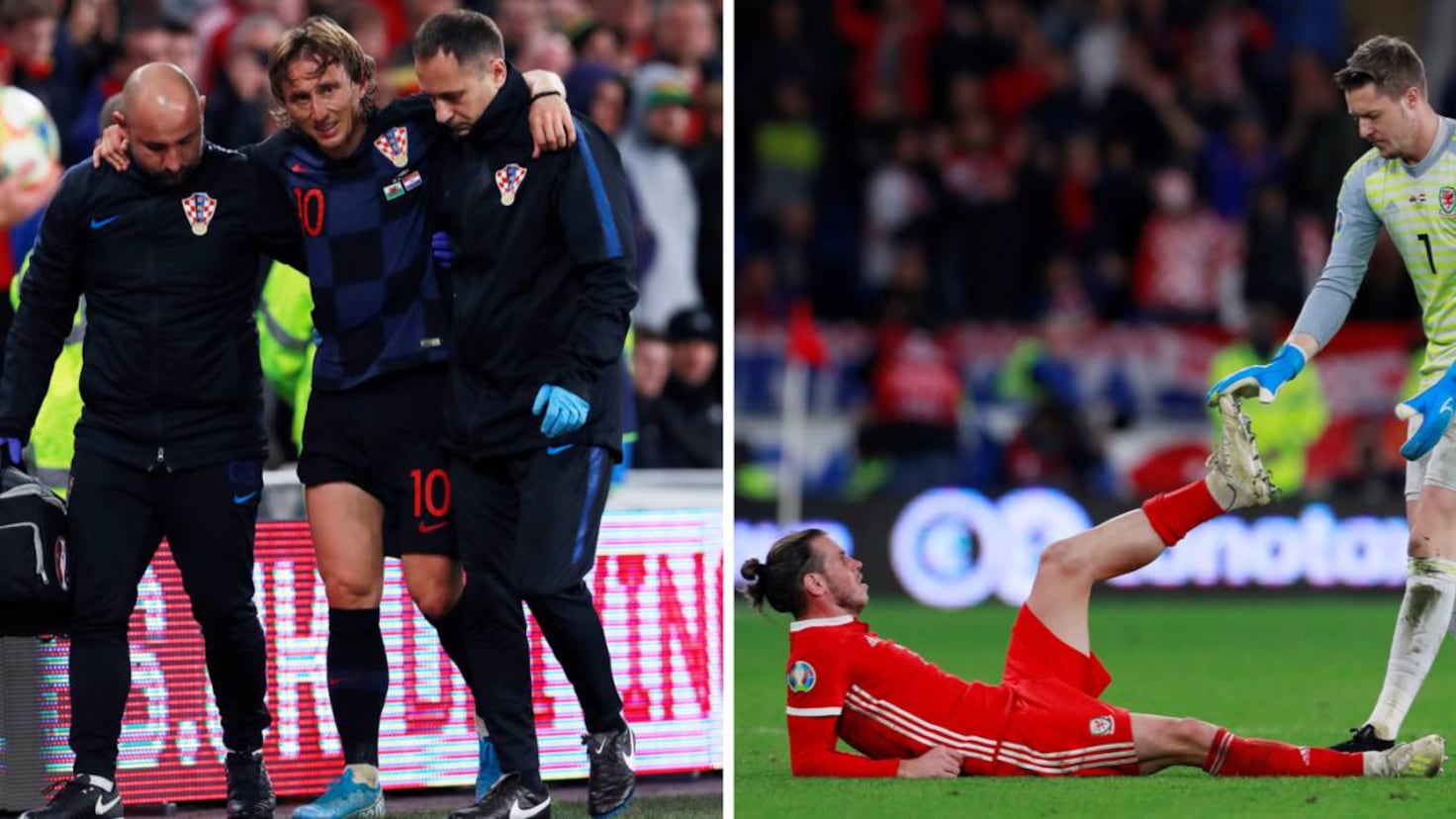 Real Madrid | Modric injured and Bale in the wars in Wales-Croatia ...