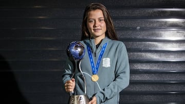 Claudia Pina, campeona del mundo Sub-17