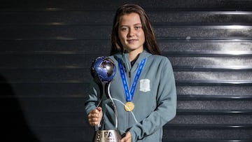 Claudia Pina, campeona del mundo Sub-17