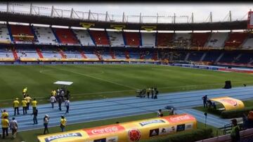 Así lució el Metropolitano en la previa del Colombia-Chile