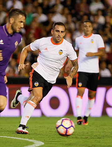 Jugadores que han defendido la camiseta del Valencia y del Getafe