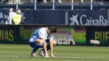 Partido segunda divisi&oacute;n, M&aacute;laga.
 