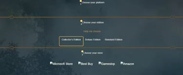 Filtradas las ediciones de Hogwarts Legacy, aunque pueden ser provisionales o antiguas