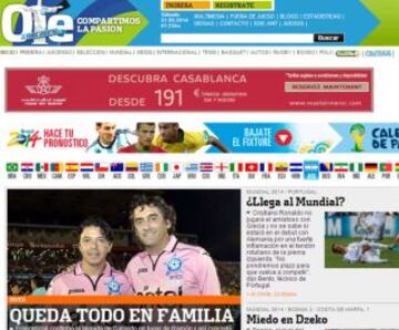 Portadas de la prensa extranjera