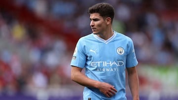 Juli¨¢n ?lvarez pide salir del City