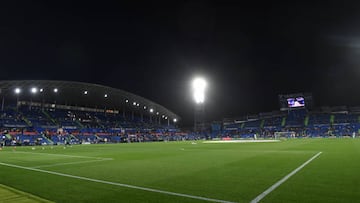 Imagen del Coliseum antes de empezar un partido esta temporada.