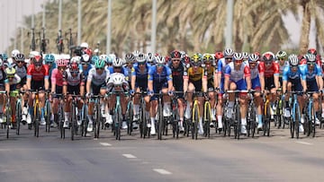 Sigue en directo la tercera etapa del UAE Tour, con un recorrido de 166 kilómetros entre Al Ain Strata y la llegada en alto a Jebel Hafeet hoy, martes 23 de febrero, desde las 9:15 en AS.