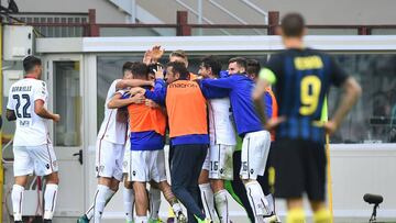 Cagliari logr&oacute; su tercer triunfo en l&iacute;nea ante Inter. 
