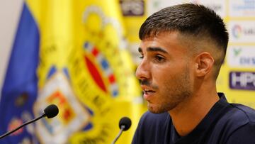 31/08/22 FUTBOL SEGUNDA DIVISION  
UD LAS PALMAS RUEDA DE PRENSA DE FABIO