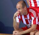 Robben, baja dos meses por un desgarro muscular