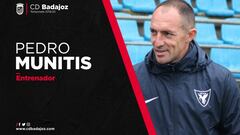 Pedro Munitis, nuevo entrenador del Badajoz.