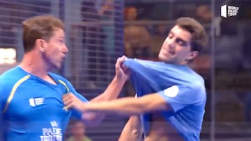 Una bola imposible de salvar y exceso de fuerza al celebrar.