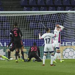El Real Valladolid se estrella con Courtois... otra vez