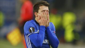 El jugador del Schalke 04, Yevhen Konoplyanka.