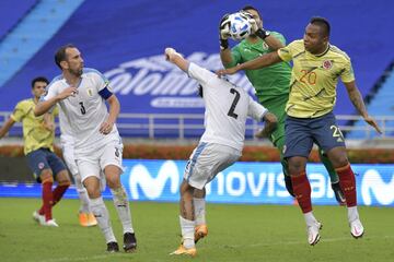 Jugó los últimos 30 minutos del partido en Barranquilla