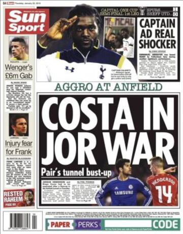 Portadas de la prensa deportiva