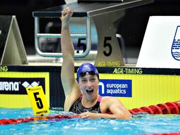 También en 2013 se celebró el Europeo de Hering, donde Mireia Belmonte consiguió un oro en 200 mariposa y otro oro en los 800 libres.
