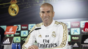 Zinedine Zidane press conference ahead of Real Madrid vs Osasuna