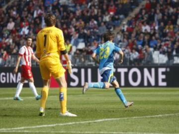 Coke celebra el 0-2.