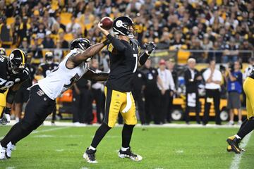 Diez postales de la victoria de los Ravens sobre los Steelers