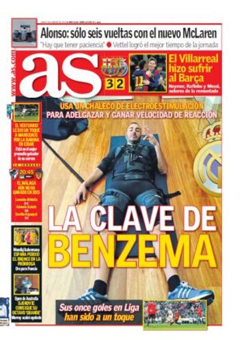 Las portadas de AS de febrero