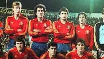 <b>HISTORIA.</B> Esta alineación forma parte de la historia del fútbol español.