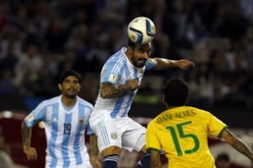 Buenos Aires 13 Noviembre 2015
Argentina vs Brasil por la 3ra  fecha de las eliminatorias Rusia 2018, en el Estadio Antonio Vespucio Liberti

Foto Gustavo Ortiz