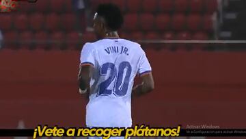 El momento de los lamentables insultos racistas a Vinicius