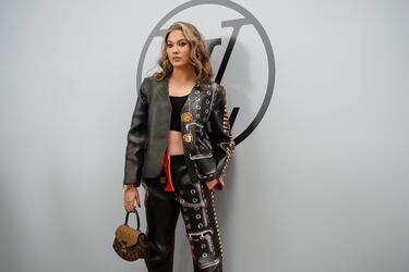 VIPs en el desfile de Louis Vuitton en la Semana de la Moda de París.