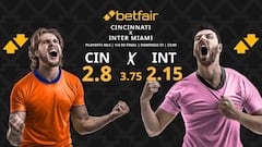 FC Cincinnati vs. Inter Miami: horario, dónde ver, estadísticas y pronósticos
