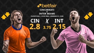 FC Cincinnati vs. Inter Miami: horario, dónde ver, estadísticas y pronósticos