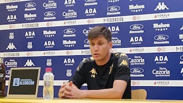 Pablo Álvarez, técnico del Alcorcón.