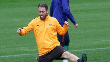 De Rossi, actual capitán del Roma.