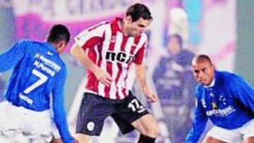 <b>PICHICHI SIN GOL. </b>Boselli, máximo anotador del torneo con 7 goles, estuvo muy bien marcado.