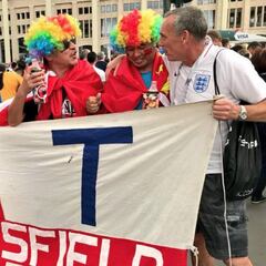Croacia vs. Inglaterra: El color en las calles previo al partido