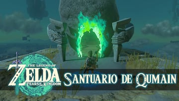 the legend of zelda tears of the kingdom nintendo switch guia santuario qumain