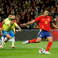 Morata le cede la capitanía a Rodri por el fallecimiento de su abuelo