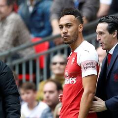 Otro problema para Emery: Aubameyang y sus 'me gusta' a las críticas al técnico