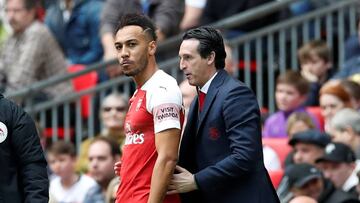 Otro problema para Emery: Aubameyang y sus 'me gusta' a las críticas al técnico