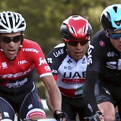 Lo Port: última ocasión de Valverde y Alberto Contador