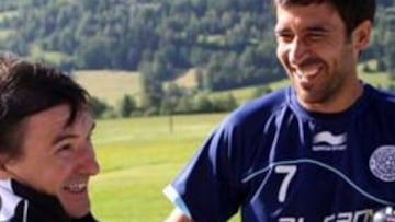 Raúl González se entrena por primera vez con el Al Sadd