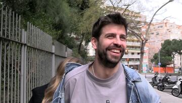 Gerard Piqué y Clara Chía se muestran cómplices y sonrientes caminando por la calle, a 6 de febrero de 2023, en Barcelona (Cataluña, España)
PAREJA;NOVIOS;SHAKIRA;FUTBOLISTA
Europa Press
06/02/2023