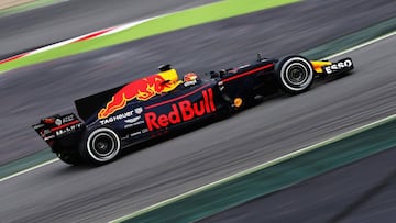 Un monoplaza de la escudería Red Bull