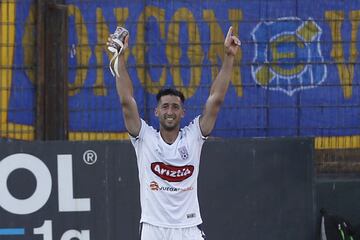 Torneo Nacional 2021: Gonzalo Sosa (Argentina), con 23 goles, por Melipilla. Anotó un gol cada 110 minutos.