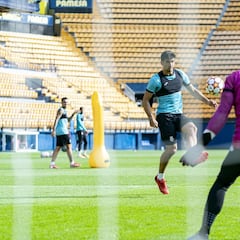 Parejo y Gerard preparados para la Champions