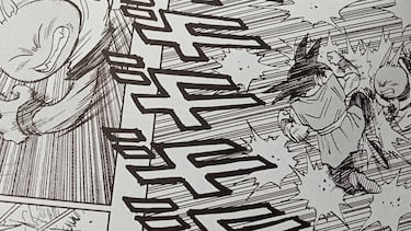 Goku vs Nekomajin Z por Akira Toriyama