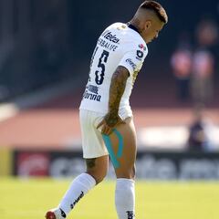 Juan Iturbe fuera de 15 a 20 días con Pumas por desgarre